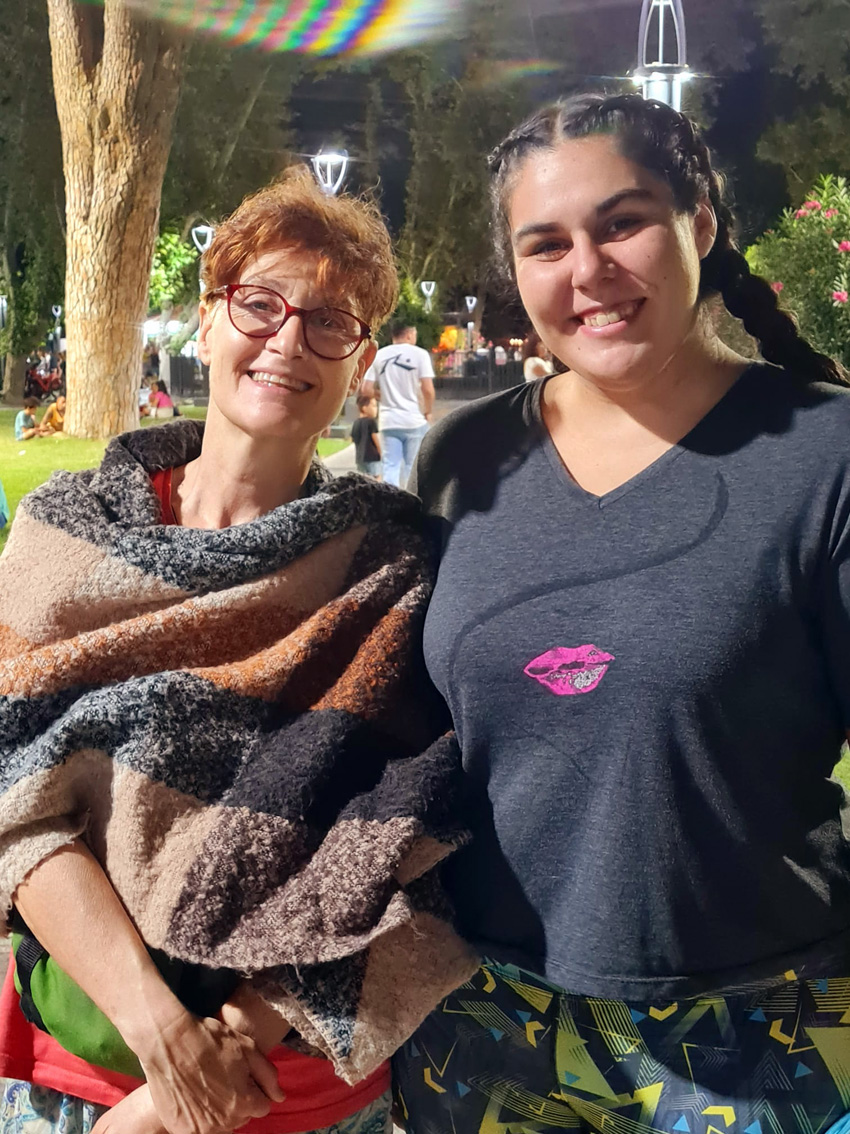 Fatima mit Alejandra (Edumania) 2021